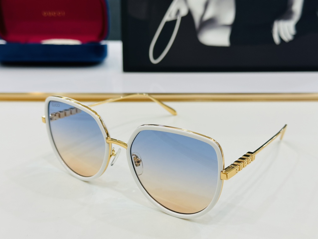 GUCC* 古家 GG1620    🐝🐝系列 Size：59口18-145  🍁🍁 K超绝品质太阳镜 