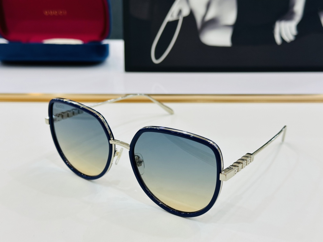 GUCC* 古家 GG1620    🐝🐝系列 Size：59口18-145  🍁🍁 K超绝品质太阳镜 