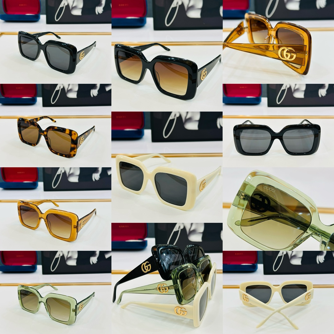🔺GUCC*🔻 古家GG10012SK Size：54口20-145 女士款 墨镜搭配镜框🔝🔝时尚靓丽 