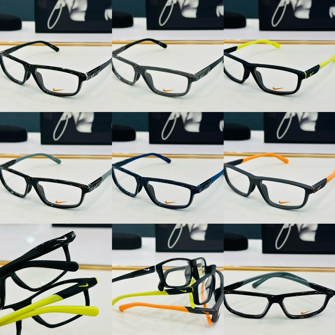 NIKE 7086 Size: 55 doses 15-140 Men-Glasses-y sports and leisure, light shelf - 图片 9