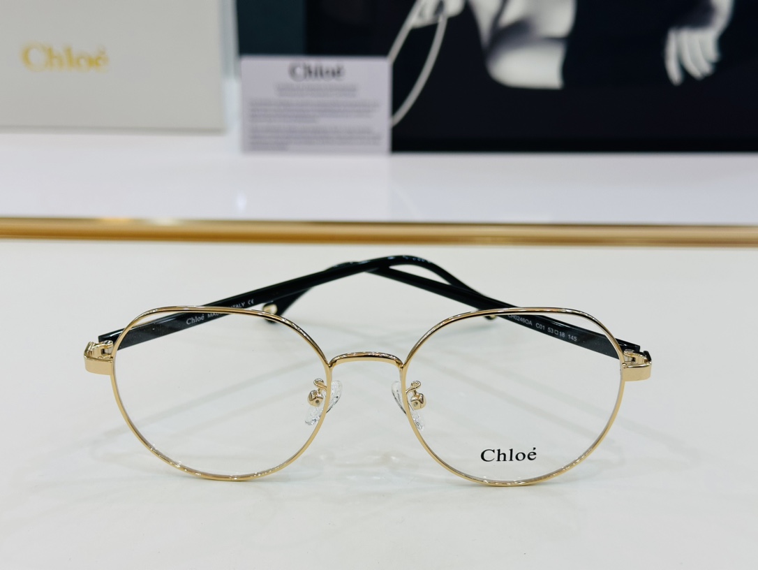 CHLOE克罗伊CH0246OASize53口18-145简单大方独特个性L品质优良