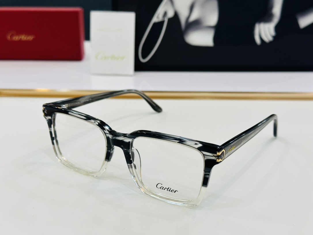 Cartier-卡家CT0456OSize54口19-145不挑脸型简约大气时尚休闲L小框型