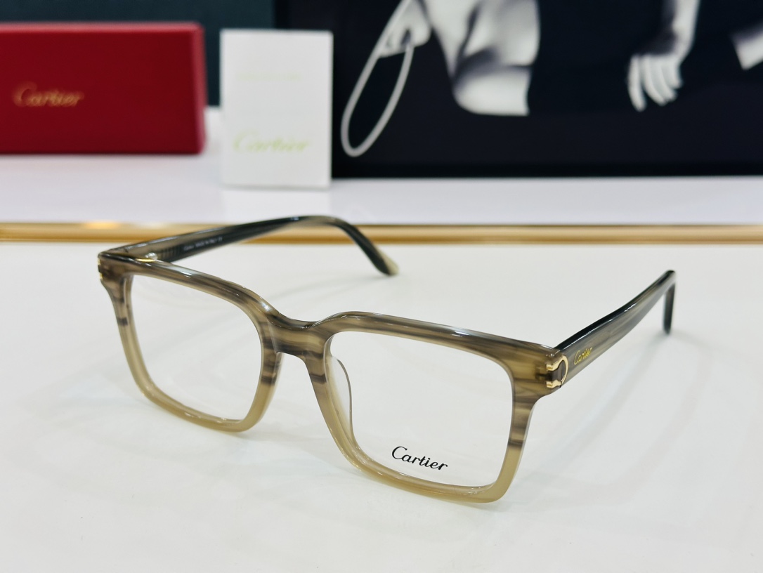 Cartier-卡家CT0456OSize54口19-145不挑脸型简约大气时尚休闲L小框型