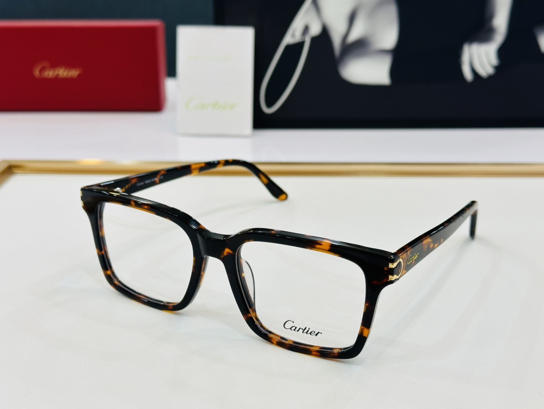 Cartier-卡家CT0456OSize54口19-145不挑脸型简约大气时尚休闲L小框型