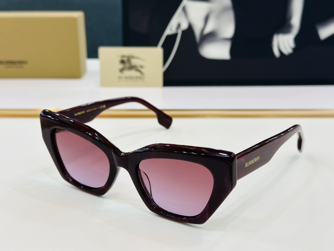 高品质BURBERR*巴家BE4299Size53口20-145女款太阳眼镜[得意[愉快]bm意大利进口