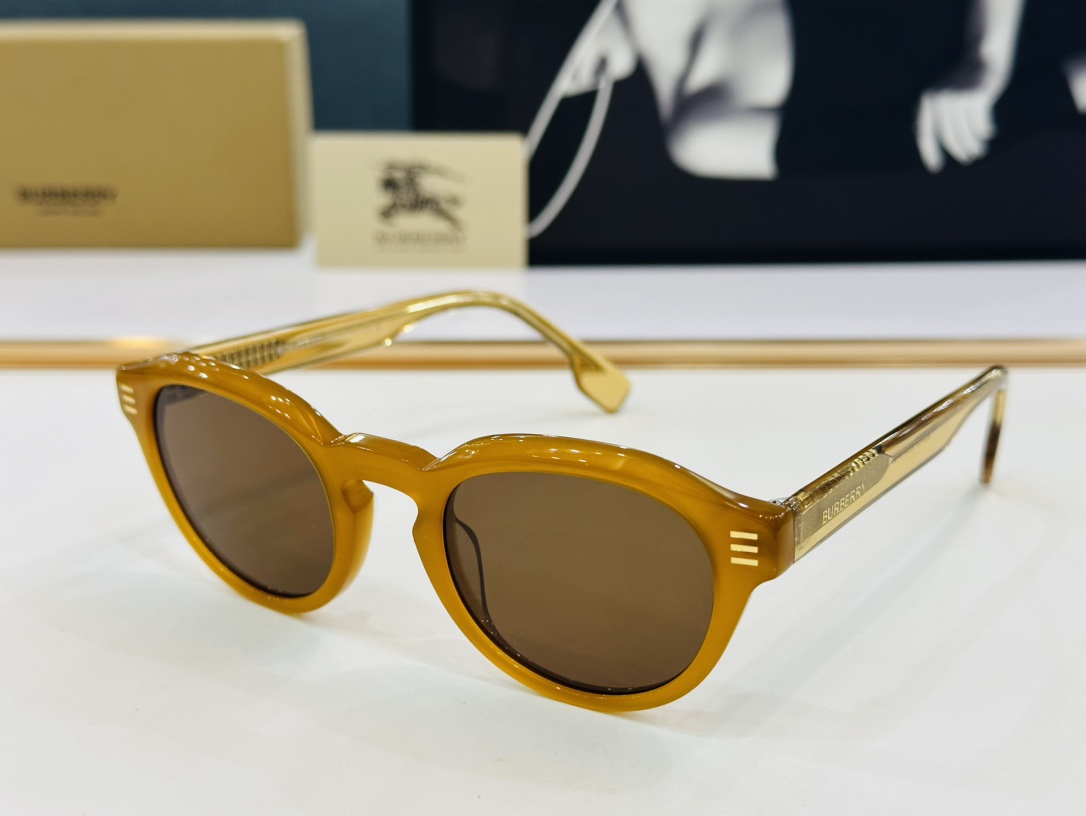 高品质BURBERR*巴家BE4404Size50口23-145女款太阳眼镜[得意]L高品质特色镜腿