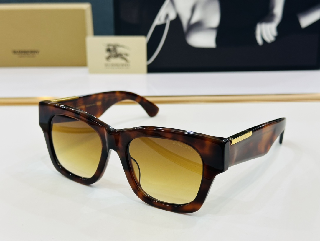 高品质BURBERR*巴家OBE4424Size53口19-140女款太阳眼镜[得意]b高品质特色镜腿