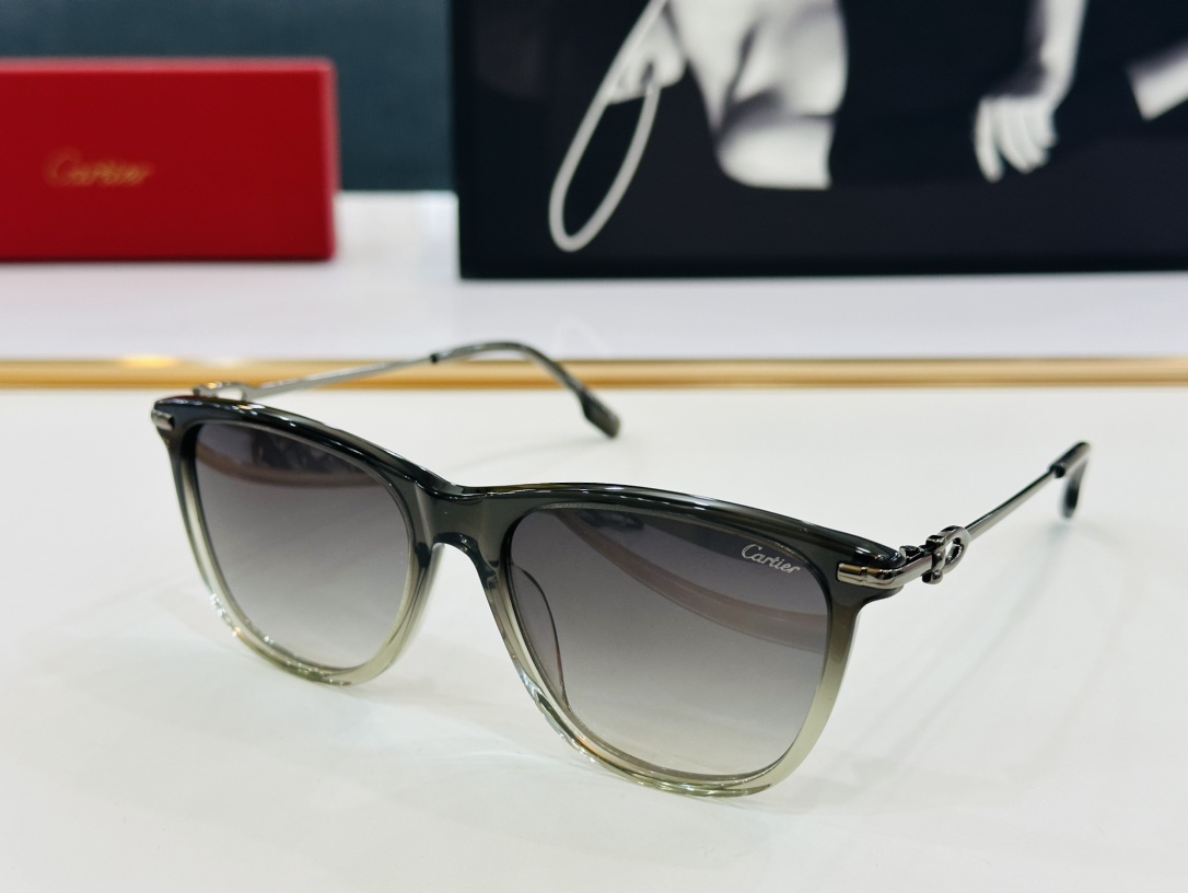 Cartier-卡家CT0515Size54口19-145不挑脸型简约大气时尚休闲Z框型简约