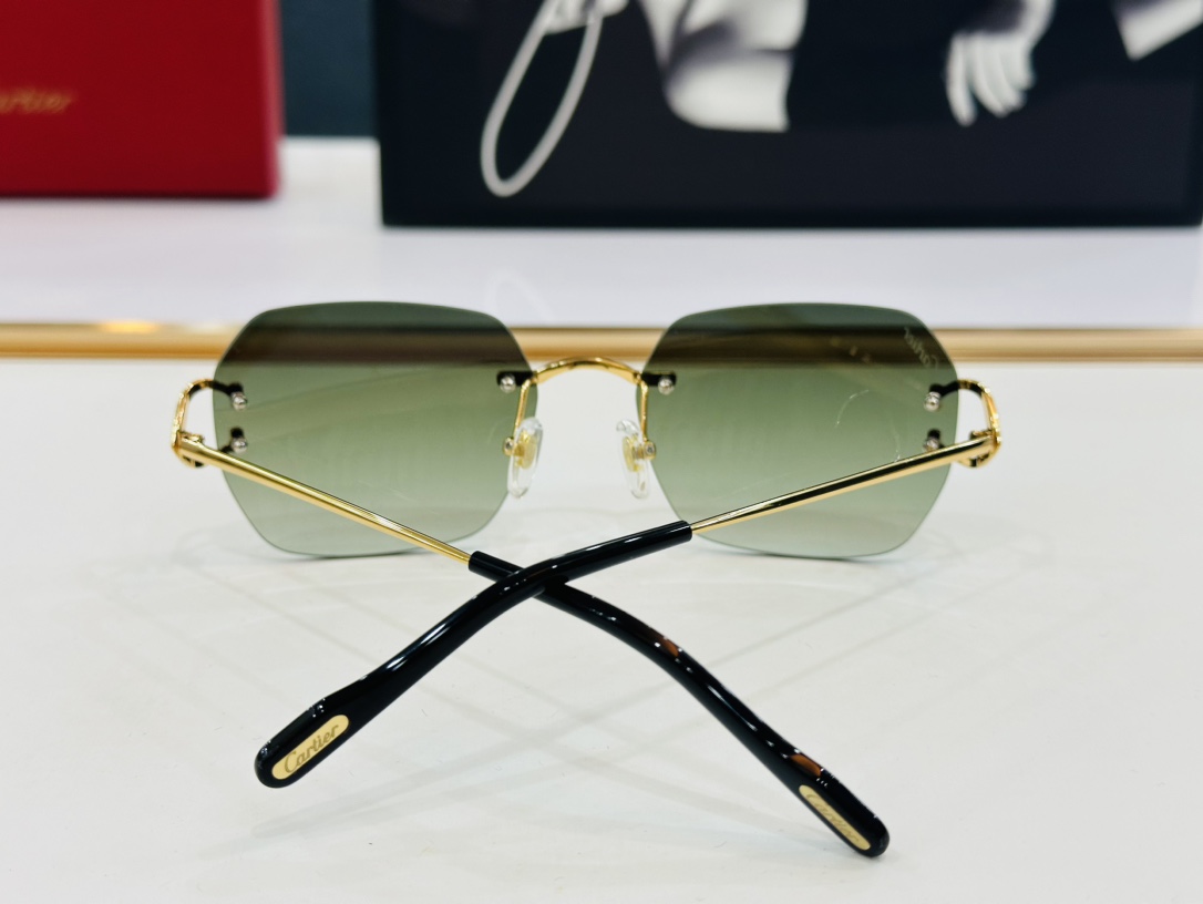 Cartie*卡家太阳镜CT0416Size54口17-145电镀工艺精湛气质十足！C男女同款