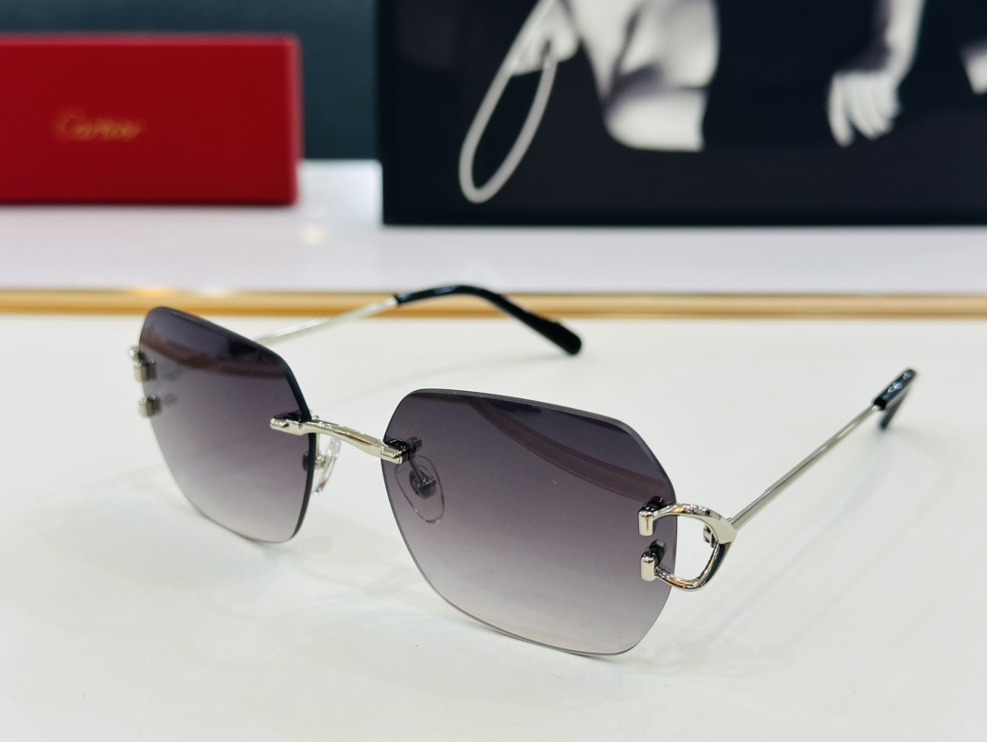 Cartie*卡家太阳镜CT0416Size54口17-145电镀工艺精湛气质十足！C男女同款