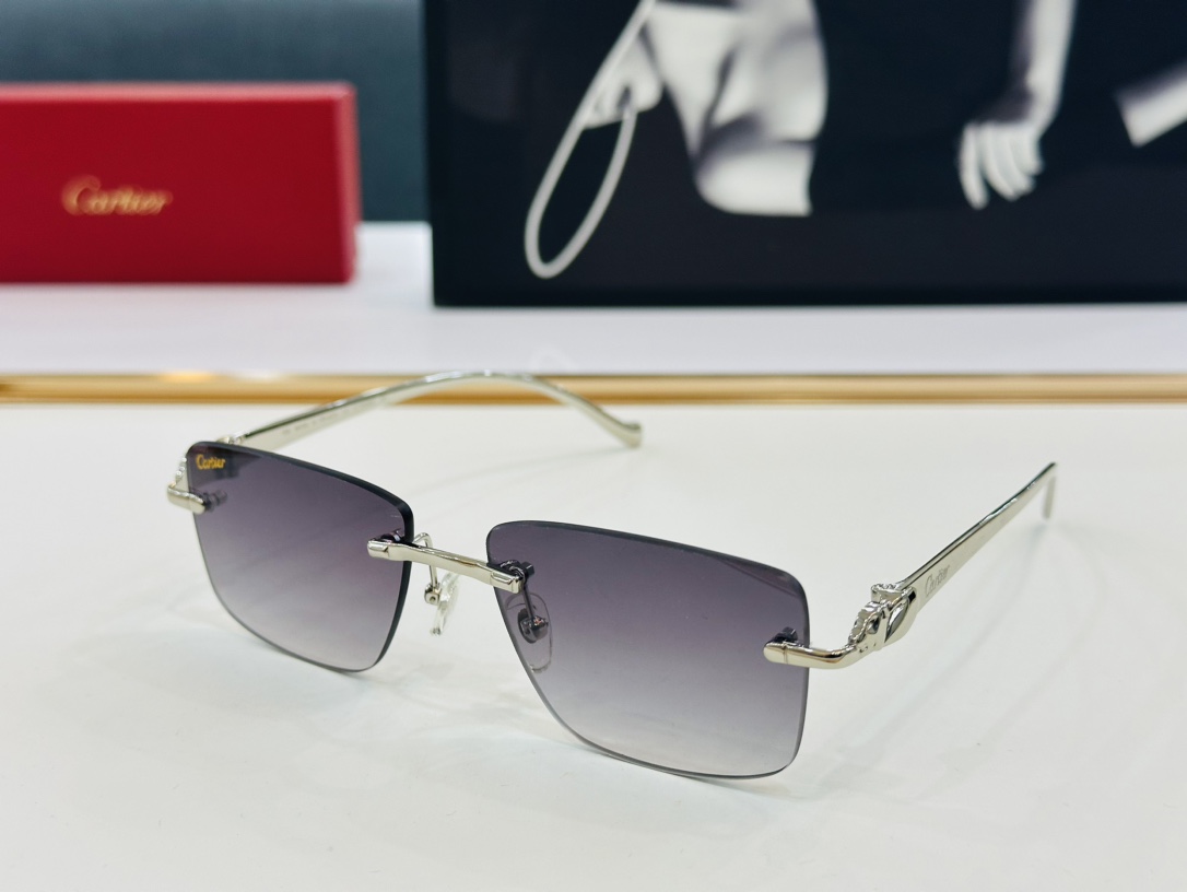 原版Cartie*卡家官网经典款太阳镜CT0058OSize56口17-130电镀工艺精湛大牌品X戴起来
