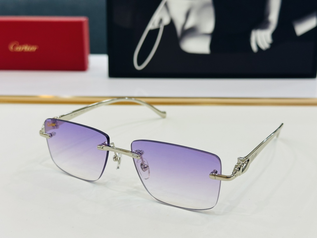 原版Cartie*卡家官网经典款太阳镜CT0058OSize56口17-130电镀工艺精湛大牌品X戴起来