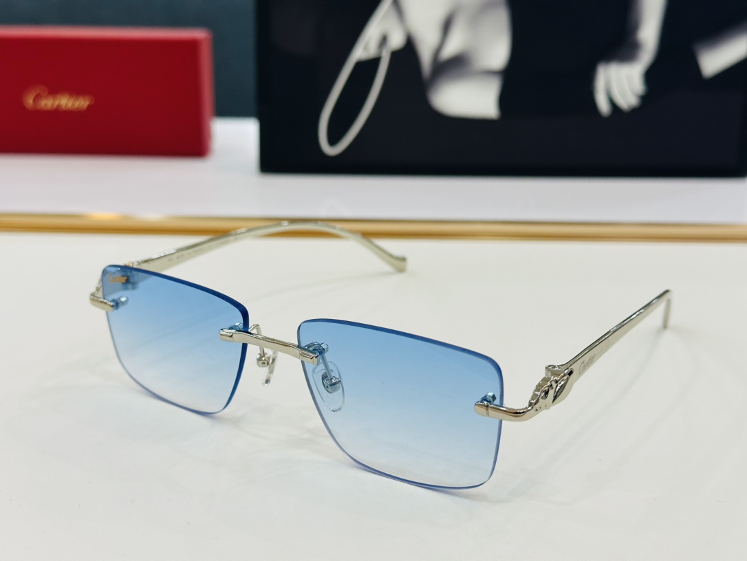 原版Cartie*卡家官网经典款太阳镜CT0058OSize56口17-130电镀工艺精湛大牌品X戴起来