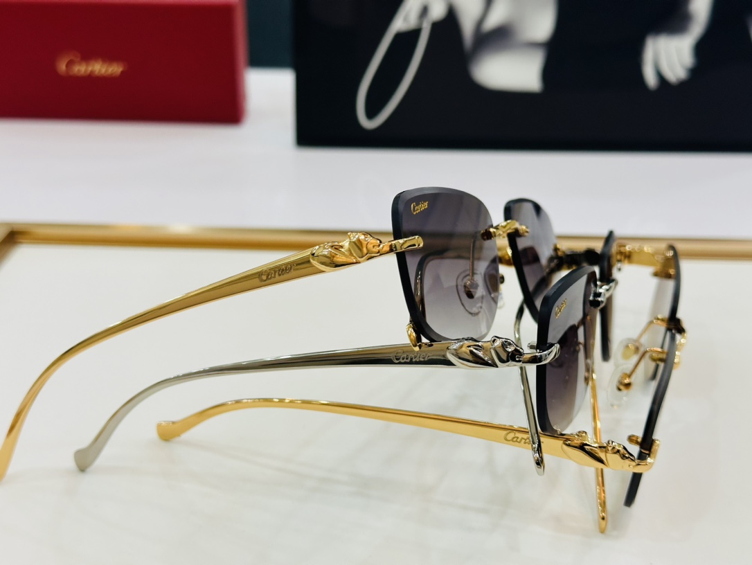 原版Cartie*卡家官网经典款太阳镜CT0058OSize56口17-130电镀工艺精湛大牌品X戴起来