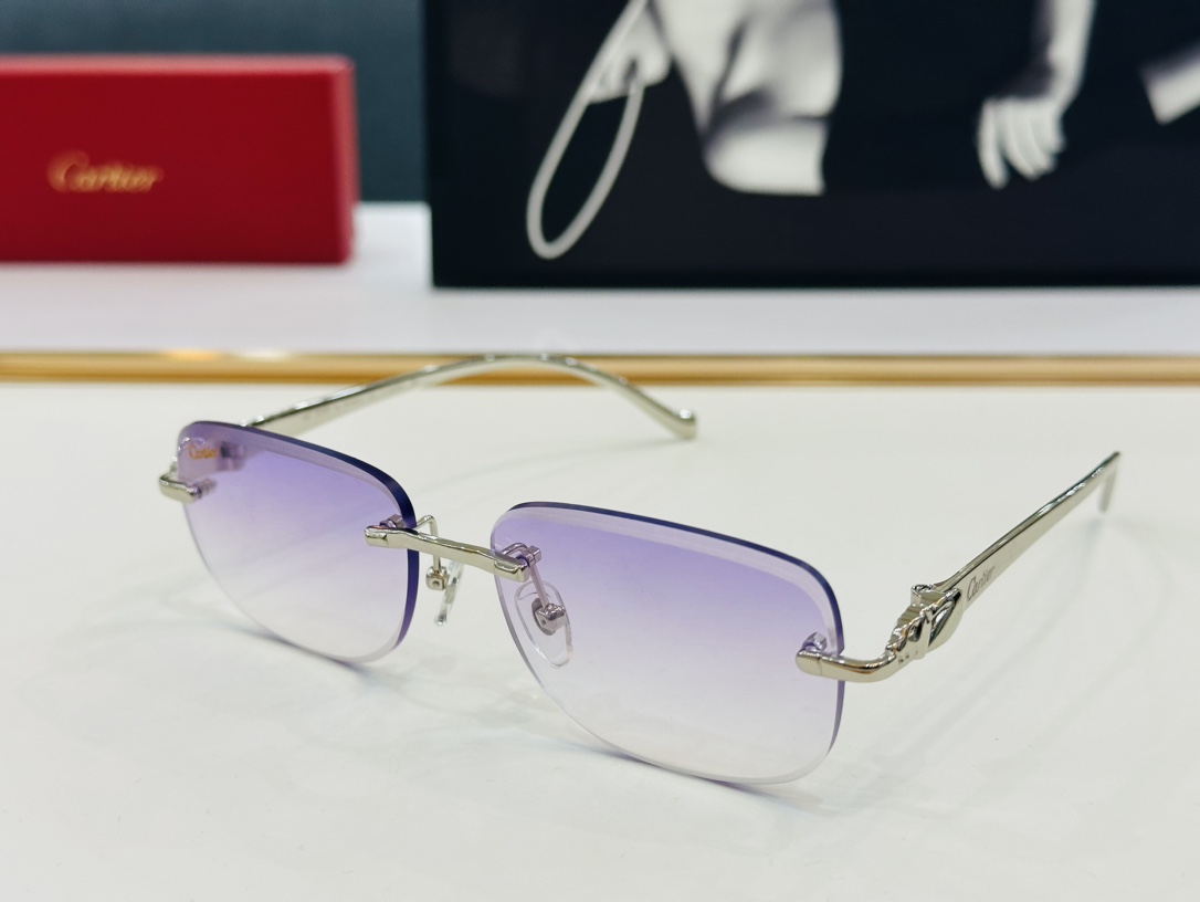 原版Cartie*卡家官网经典款太阳镜CT0058OSize56口17-130电镀工艺精湛大牌品X戴起来