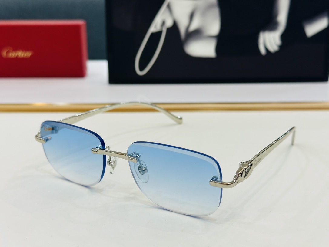 原版Cartie*卡家官网经典款太阳镜CT0058OSize56口17-130电镀工艺精湛大牌品X戴起来