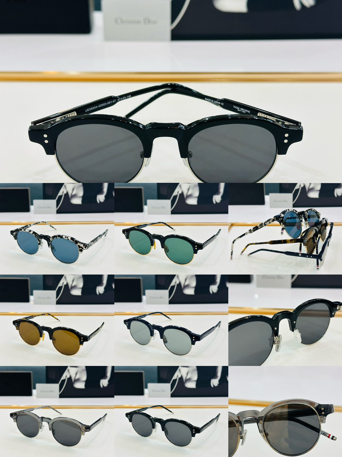 官网同步发售THOMBROWN*布朗尼UES920ASIZE47口23-148B官网款