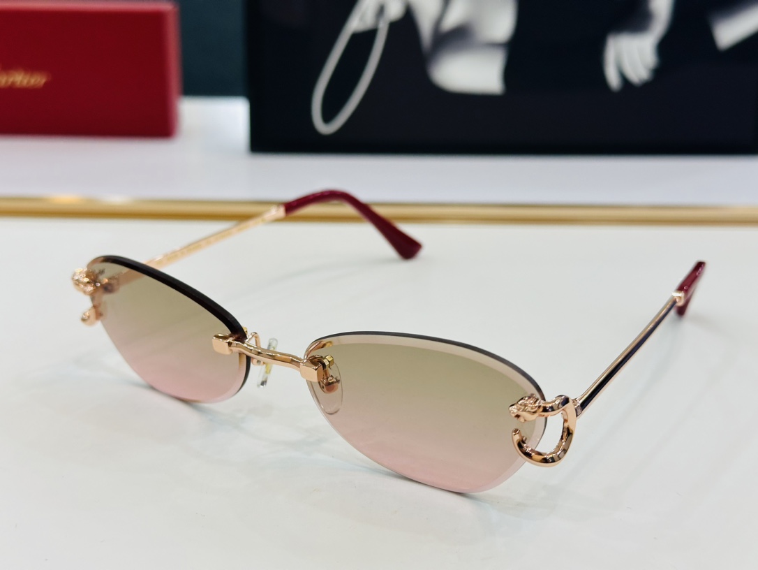 原版Cartie*卡家官网经典款太阳镜CT0635SSSize59口17-140电镀工艺精湛大牌品b戴起