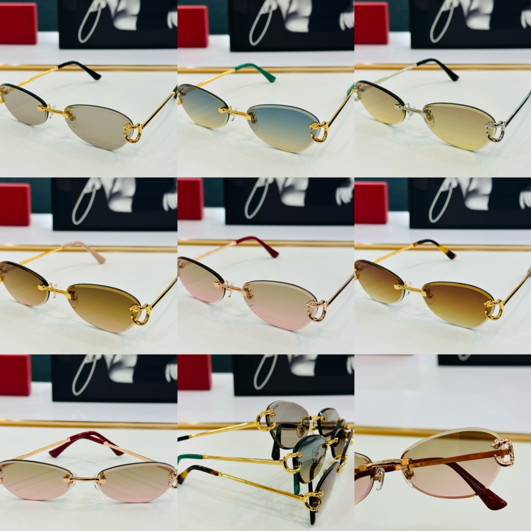 原版Cartie*卡家官网经典款太阳镜CT0635SSSize59口17-140电镀工艺精湛大牌品b戴起