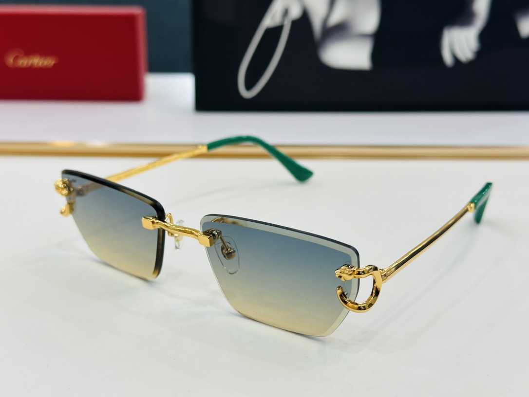 原版Cartie*卡家官网经典款太阳镜CT0634SSSize58口17-140电镀工艺精湛大牌品b戴起