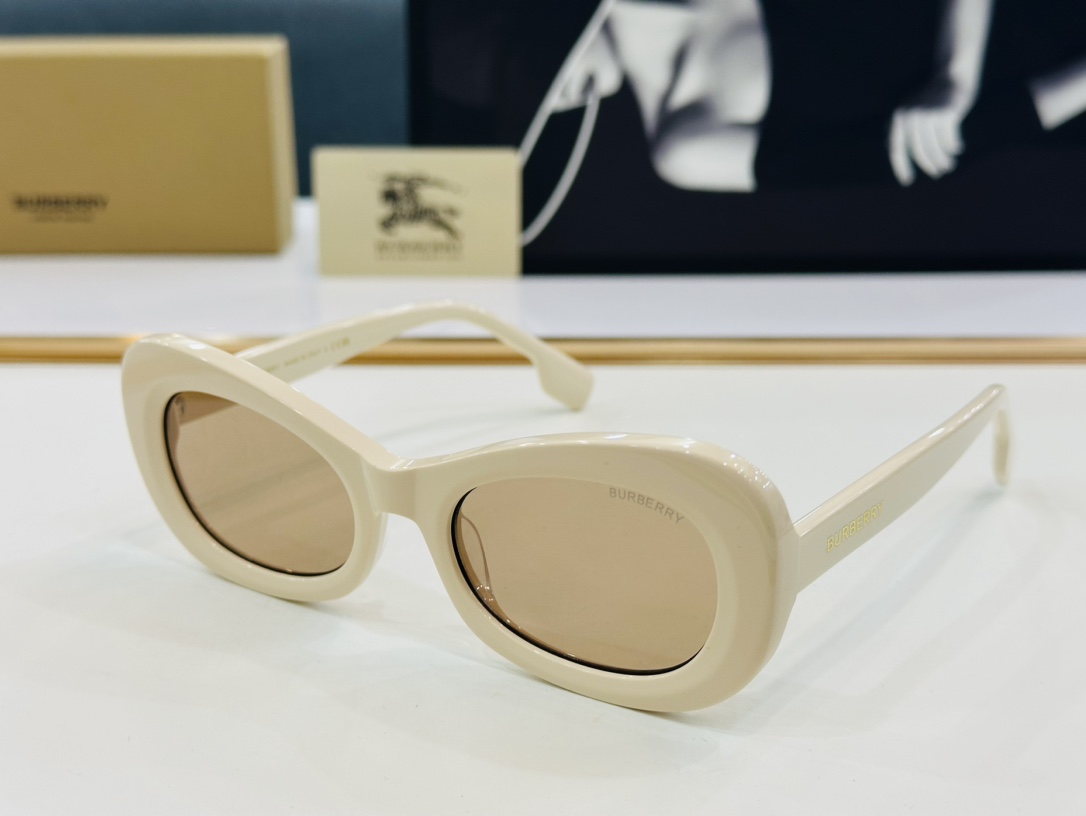高品质BURBERR*巴家BE6007Size54口21-145女款太阳眼镜[得意[愉快]K意大利进口材