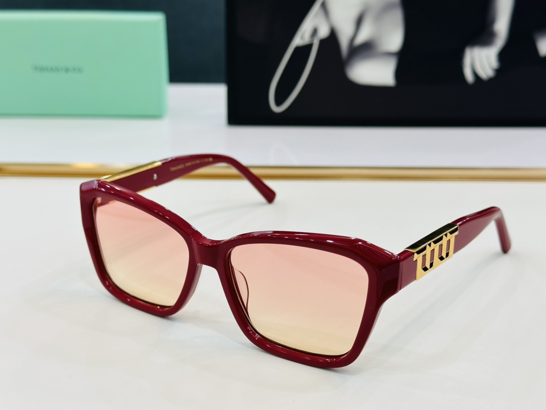 蒂芙家Tiffany&CO.TF5017Size57口16-143时尚太阳镜架D多色可选太阳镜