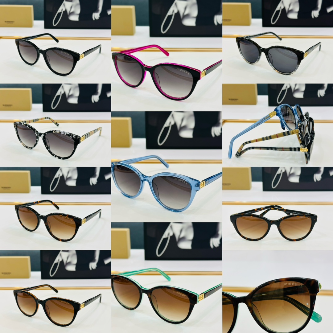 新款BURBERR*巴家BE2468Size54口18-145拼色板材框Z多色可选