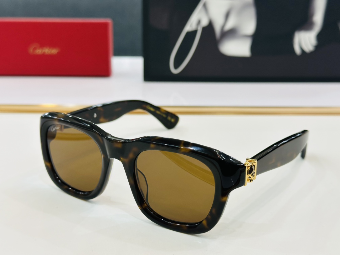 原版Cartie*卡家官网经典款太阳镜CT0317Size51口22-145电镀工艺精湛大牌品b戴起来气