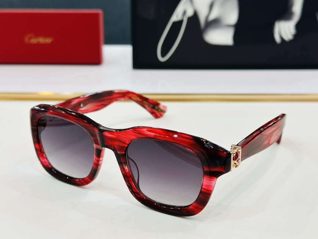 原版Cartie*卡家官网经典款太阳镜CT0317Size51口22-145电镀工艺精湛大牌品b戴起来气