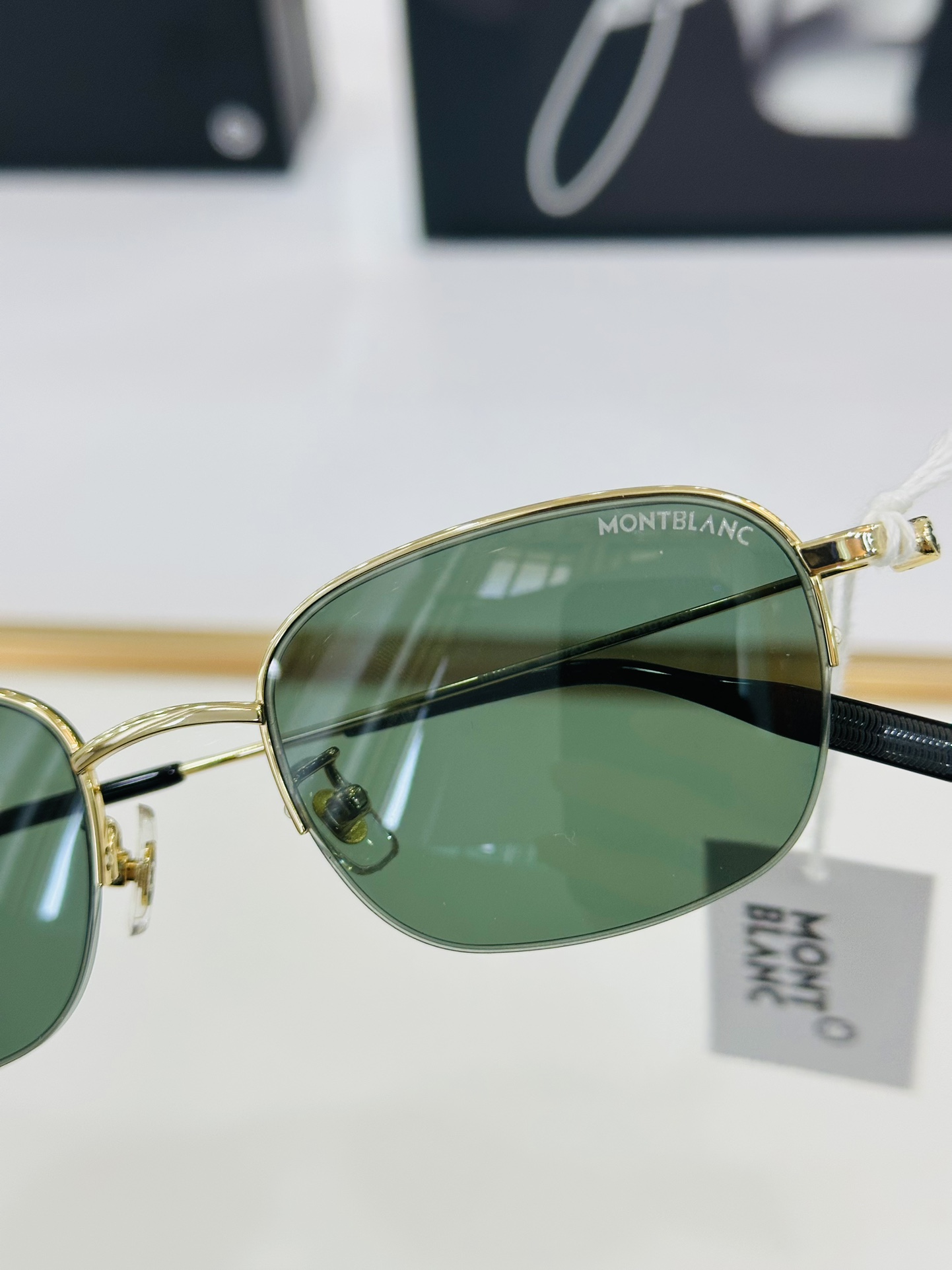 官网新品MONTBLANC万宝龙MB0372OASize51口20-150做工精良W完美电镀配戴舒适钛架
