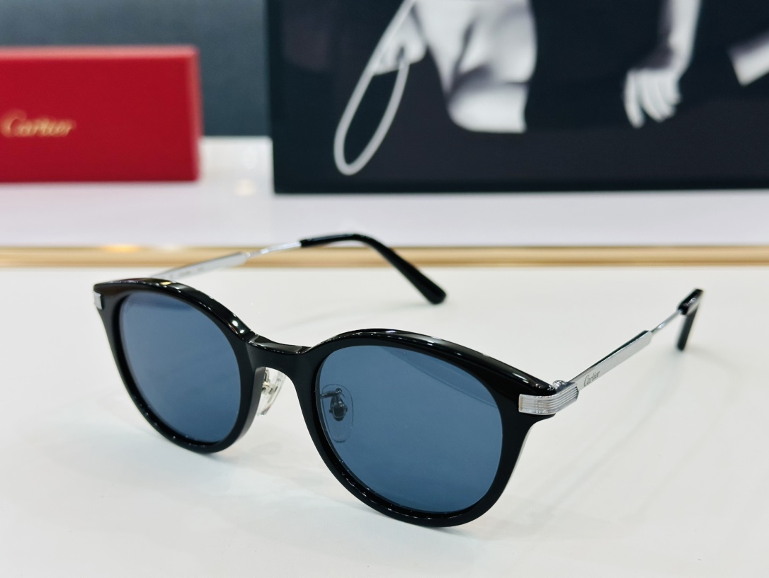 原版Cartie*卡家官网经典款太阳镜CT0749OASize49口20-145电镀工艺精湛大牌品W戴起