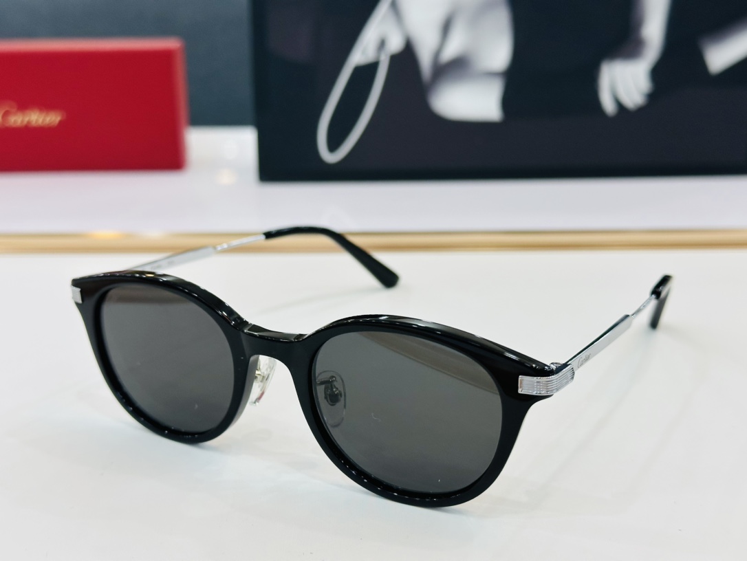 原版Cartie*卡家官网经典款太阳镜CT0749OASize49口20-145电镀工艺精湛大牌品W戴起