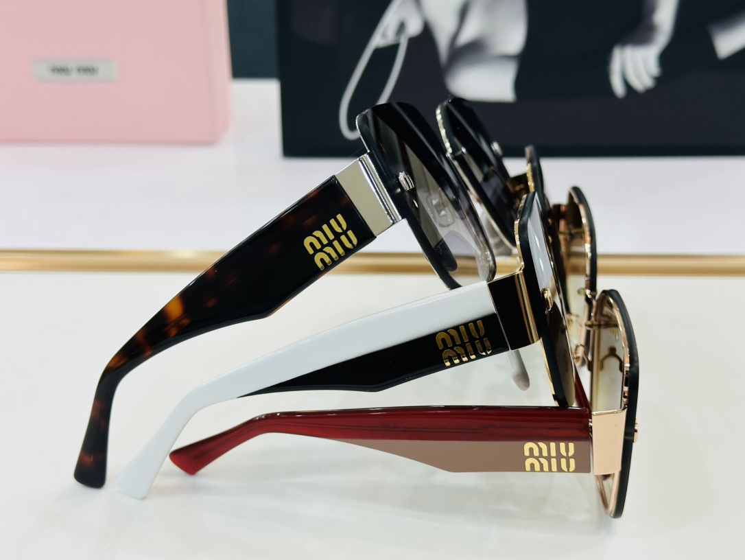 谬家MU93AVSize65口18-140女士太阳眼镜镂空型[玫瑰][玫瑰]高档bm时尚墨镜潮人[强][