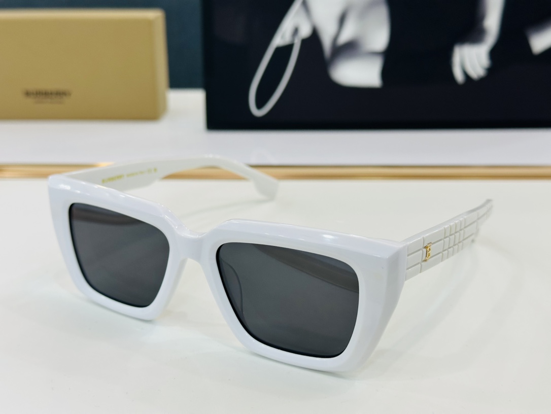 高品质BURBERR*巴家BE6103Size54口19-145女款太阳眼镜[得意]L高品质特色镜腿
