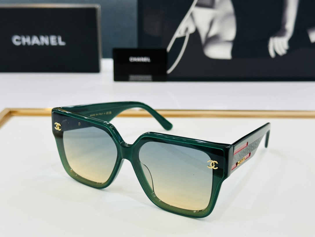 CHANE*香家CH95089SIZE65口11-145潮流爆款太阳镜高品质佩戴舒适K网红潮款墨镜立体感