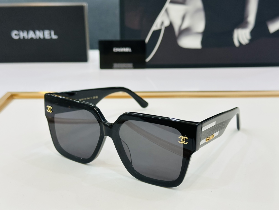 CHANE*香家CH95089SIZE65口11-145潮流爆款太阳镜高品质佩戴舒适K网红潮款墨镜立体感