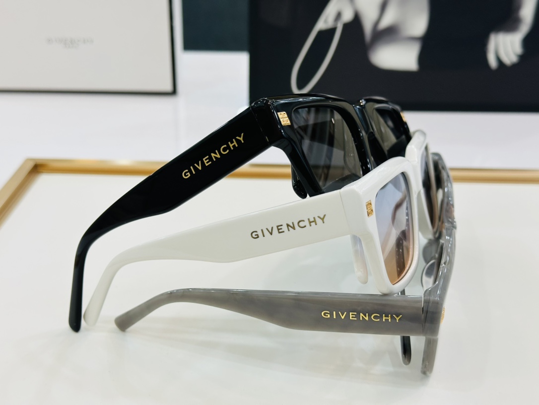 Givench*纪凡家GV40039USize55口21-143原单细节做工精细X太阳镜