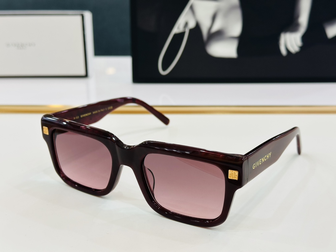 Givench*纪凡家GV40039USize55口21-143原单细节做工精细X太阳镜