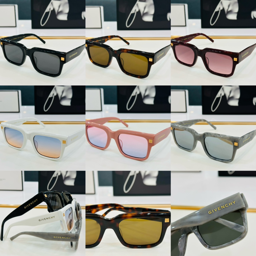 Givench*纪凡家GV40039USize55口21-143原单细节做工精细X太阳镜