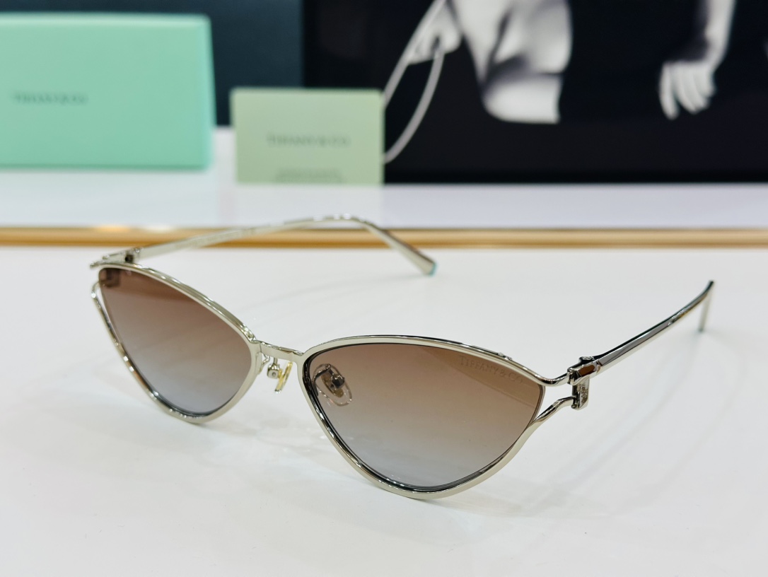 蒂芙家Tiffany&CO.TF3095Size61口16-140时尚太阳镜架G多色可选太阳镜