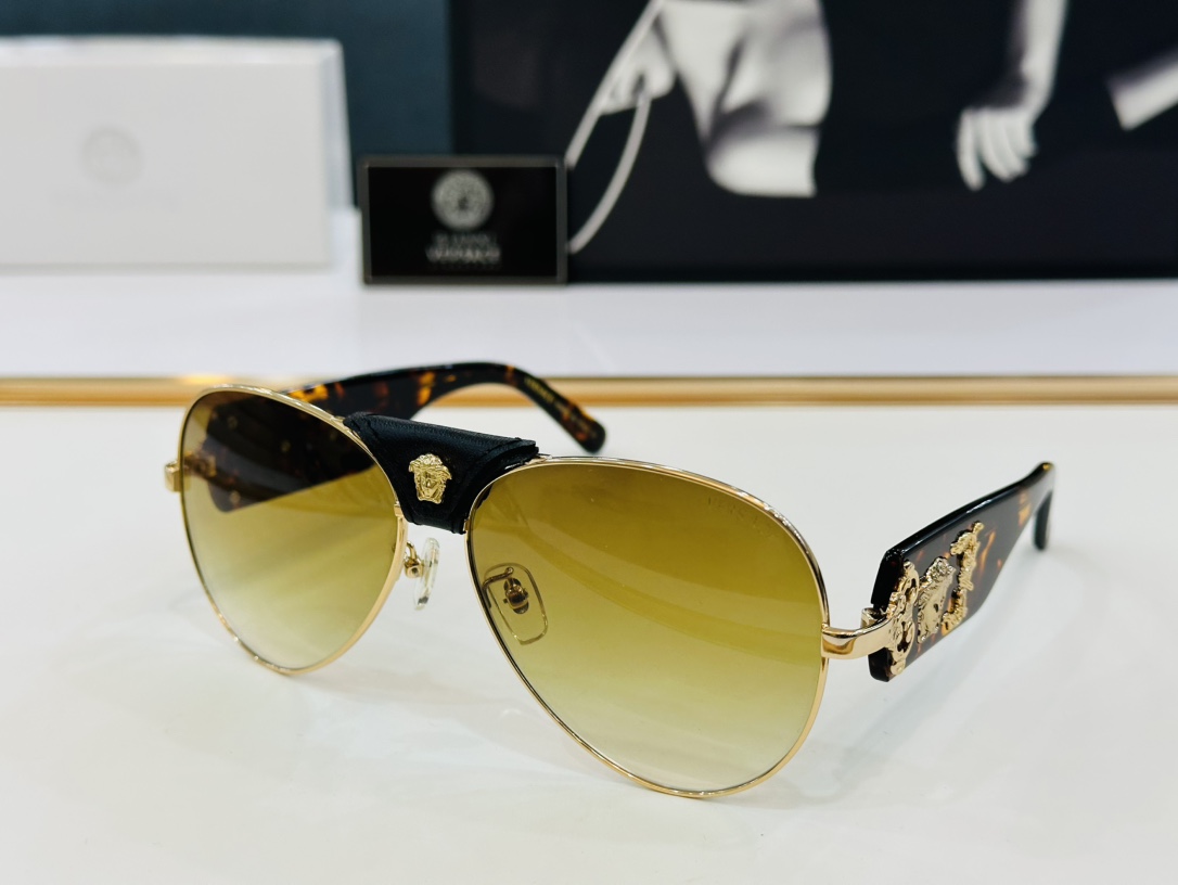 爆款到货男女同款VE2150QVersace*范思家Size62口14-140火爆个性款来袭！高端霸气C