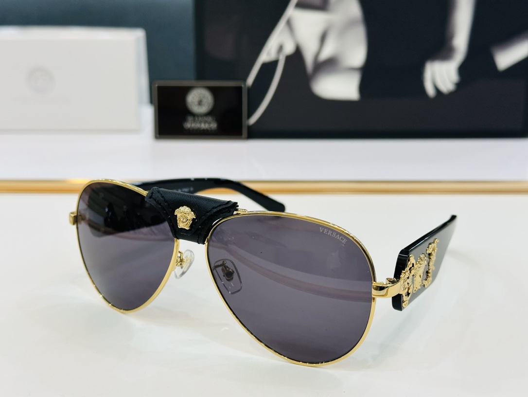 爆款到货男女同款VE2150QVersace*范思家Size62口14-140火爆个性款来袭！高端霸气C