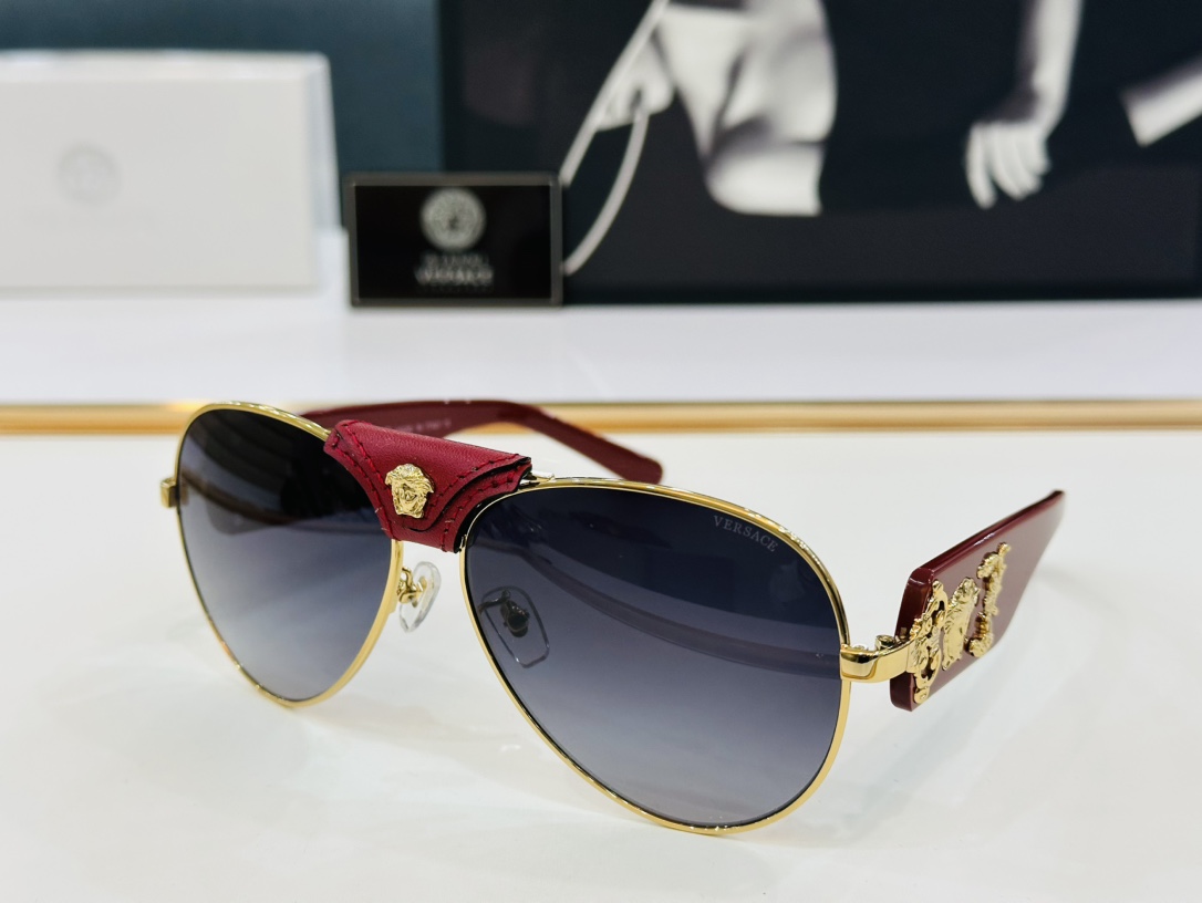 爆款到货男女同款VE2150QVersace*范思家Size62口14-140火爆个性款来袭！高端霸气C