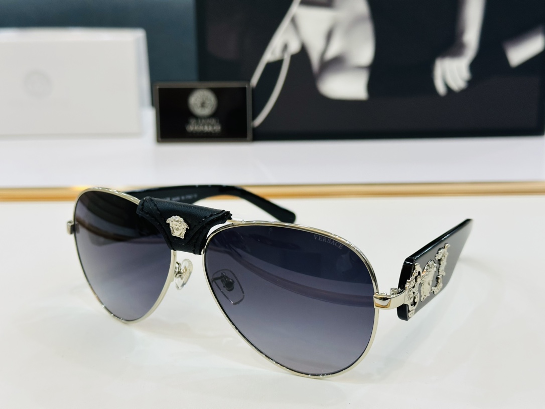 爆款到货男女同款VE2150QVersace*范思家Size62口14-140火爆个性款来袭！高端霸气C