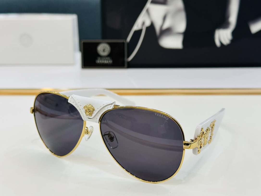 爆款到货男女同款VE2150QVersace*范思家Size62口14-140火爆个性款来袭！高端霸气C