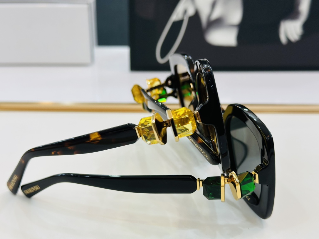施华洛世奇SK6001Size55口20-135原单品质b品质突显气质太阳镜
