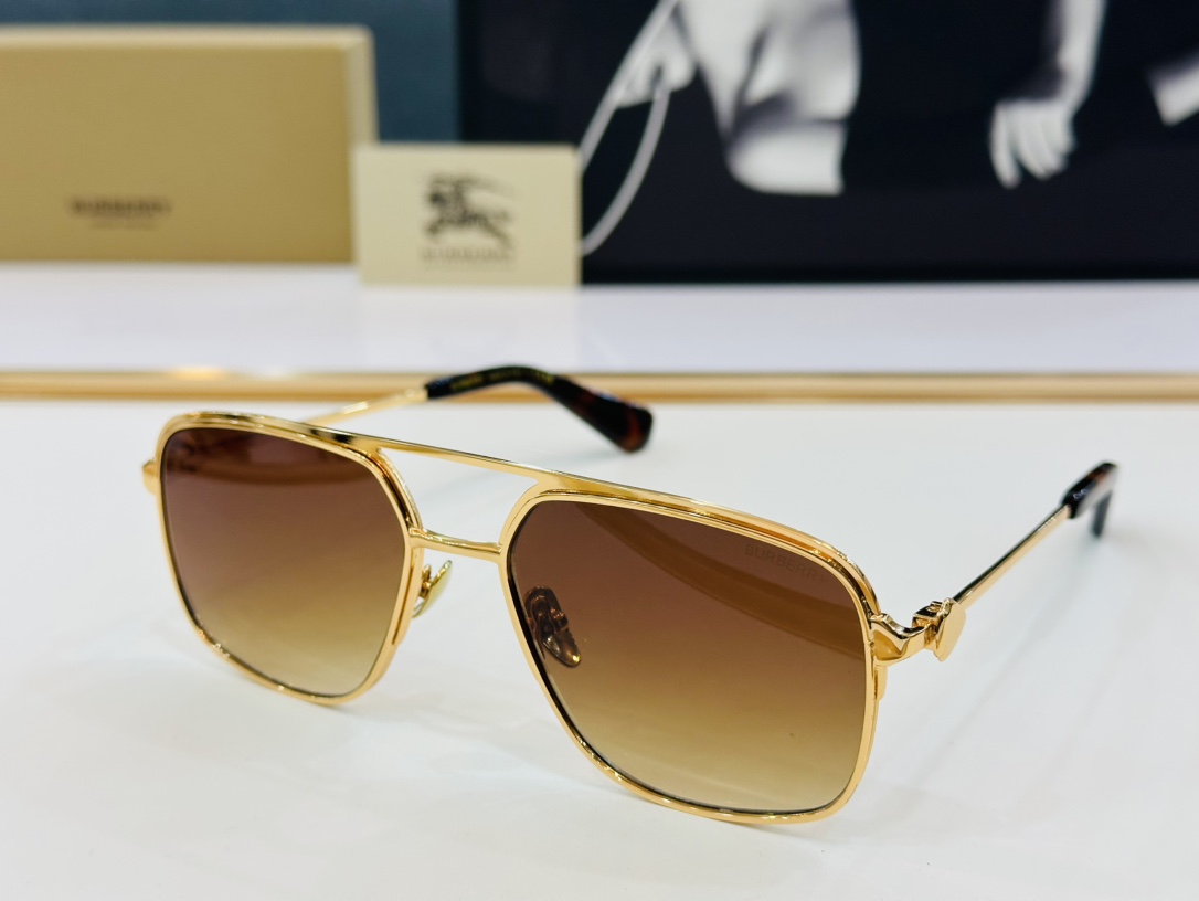 高品质BURBERR*巴家BE6011Size58口16-147女款太阳眼镜[得意[愉快]b意大利进口材