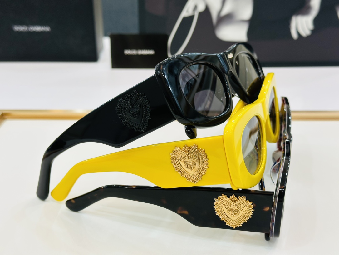 官网款DOLCE&GABBAN*DG6679Size53口22-142新颖独特K美艳绝伦