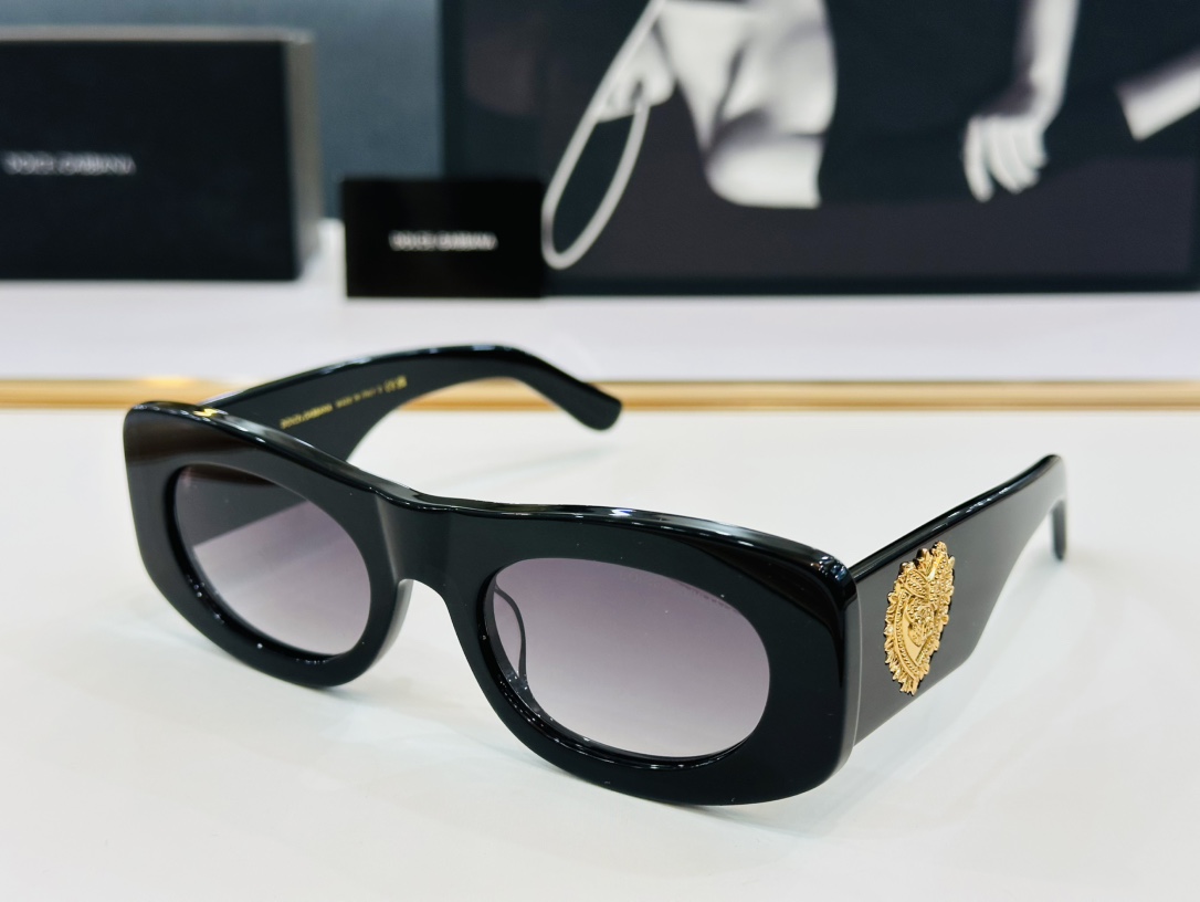 官网款DOLCE&GABBAN*DG6679Size53口22-142新颖独特K美艳绝伦