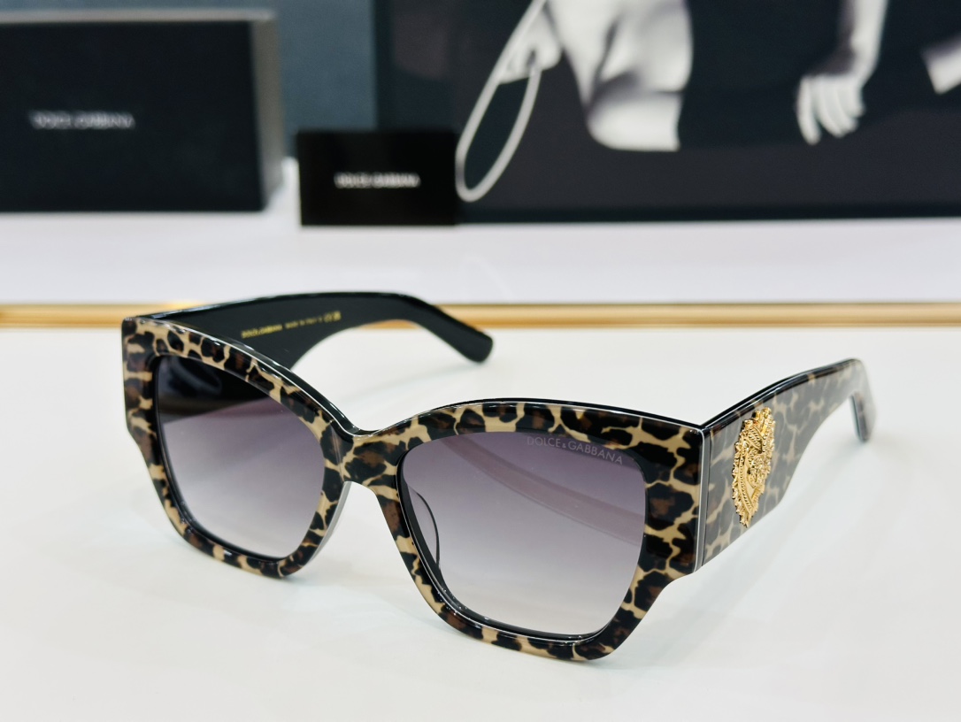 官网款DOLCE&GABBAN*DG6680Size55口17-142新颖独特K美艳绝伦